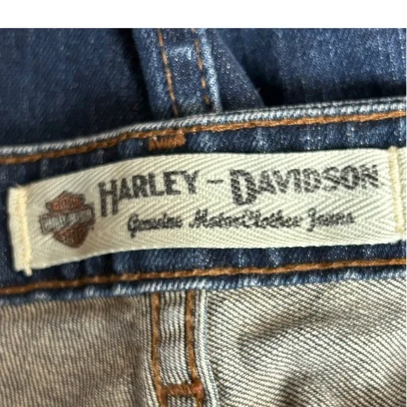 Harley Davidson women’s boot cut Jeans sz 14p - Picture 7 of 9